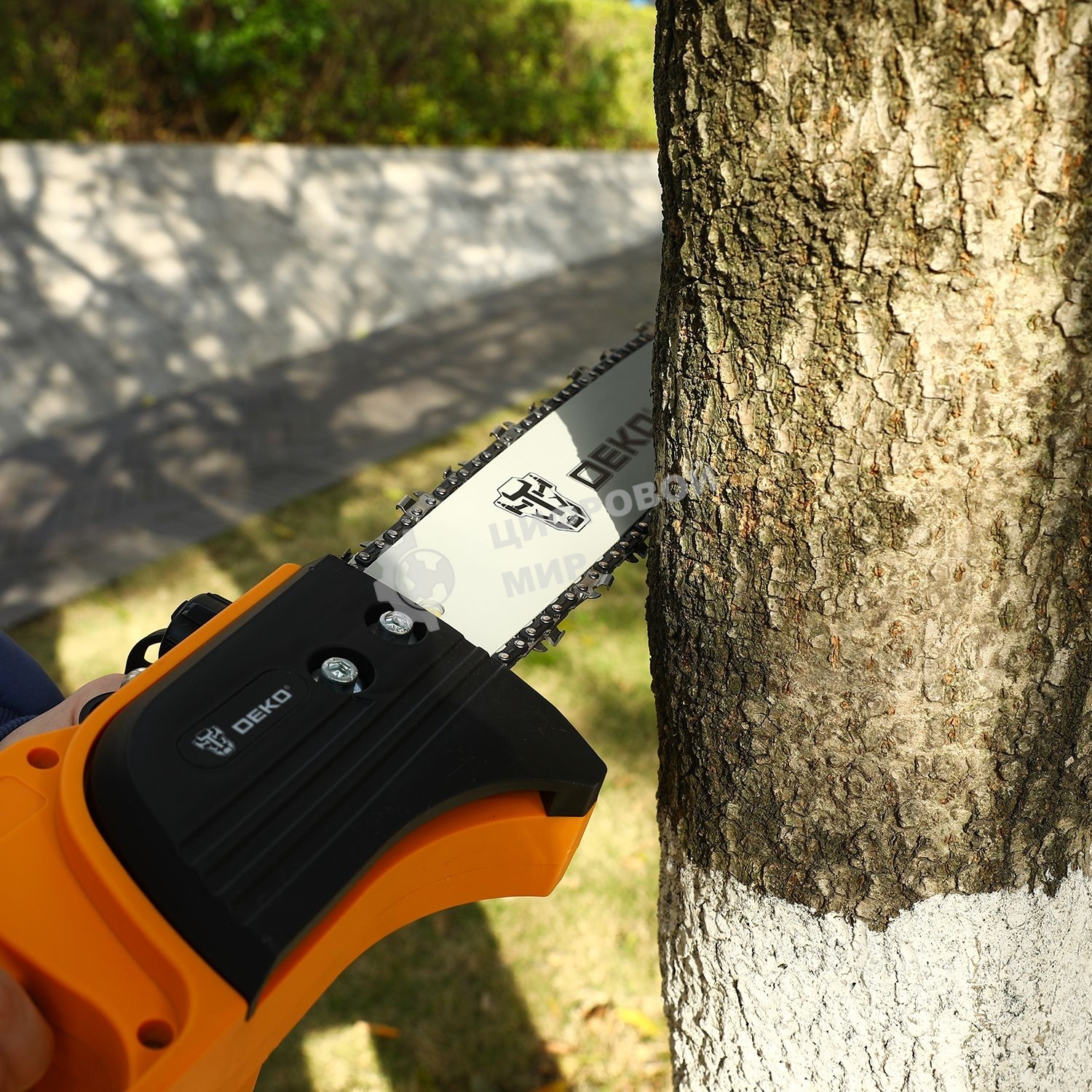 Пила цепная электрическая DEKO DKEC14, 1800Вт [065-1214] 