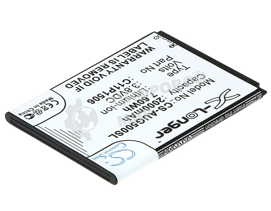 Аккумулятор CameronSino CS-AUG500SL C11P1506 для ASUS ZenFone Go (ZC500TG)3.8V, 2000 mAh, 7.60Wh