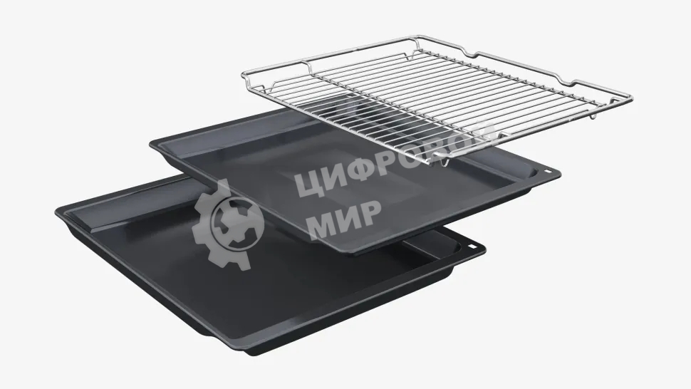 Встраиваемый духовой шкаф электрический Bosch Serie 8 HBG7341W1 белый