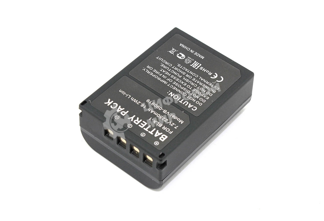 Аккумуляторная батарея для фотоаппарата Olympus OM SYSTEM OM-1 7.2V 2250mAh