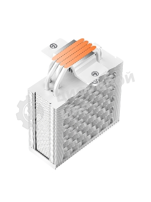 Кулер для процессора PCCooler RZ400 V2 WH белый 120мм алюминий+медь 2000rpm 32db 4-pin 230W 155мм