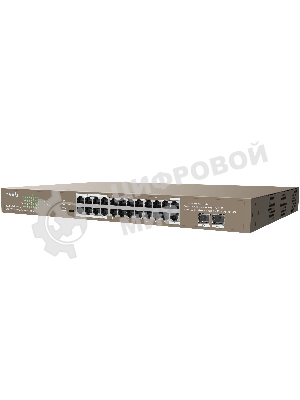 Коммутатор 24PORT 24POE TEG1126P-24-410W Tenda