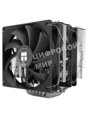 Устройство охлаждения(кулер) Thermalright Phantom Spirit 120 SE Soc-AM5/AM4/1151/1200/1700 черный 4-pin 25.6dB Al+Cu 765gr Ret (PS120-SE)