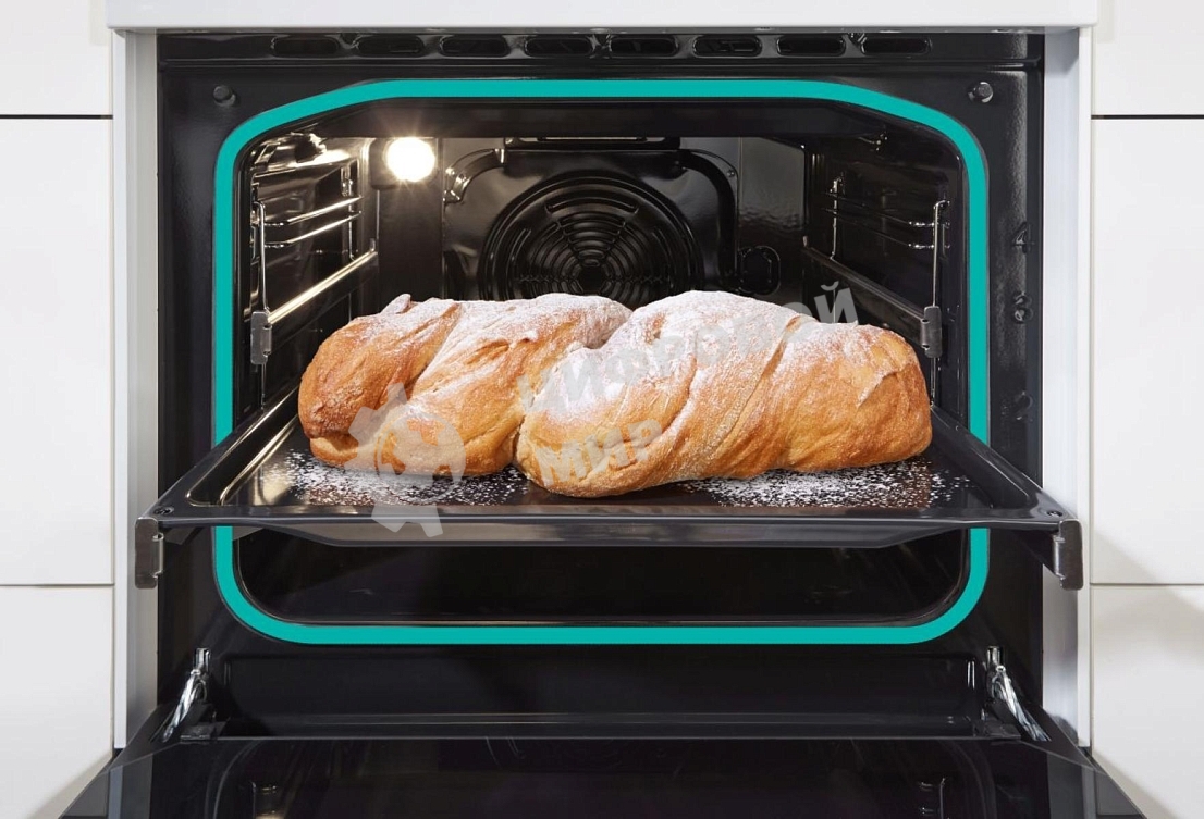 Плита электрическая Gorenje GEC5C61WG белый, конфорок 4 электрических, духовка 70 л, 50 см x 85 см x 59.4 см (без крышки)