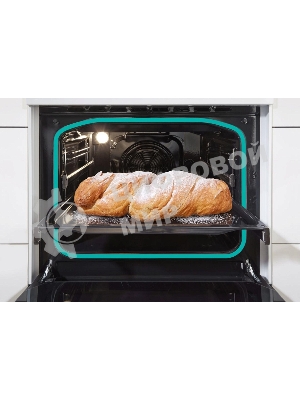 Плита электрическая Gorenje GEC5C61WG белый, конфорок 4 электрических, духовка 70 л, 50 см x 85 см x 59.4 см (без крышки)