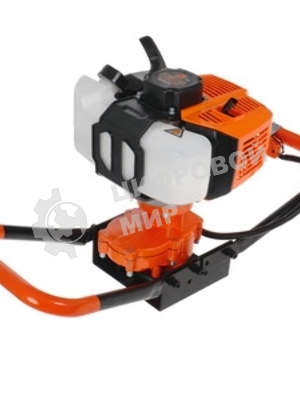 Мотобур Carver AG-43/000 бытовой 2-х такт. 1250Вт 1.7л.с. 43см3 6500об/мин