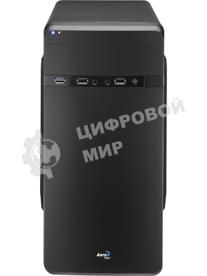 Компьютерный корпус Aerocool/Formula Qs-180 черный без БП mATX 1x80мм 2xUSB 2.0 1xUSB 3.0 audio