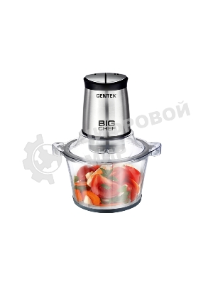 Измельчитель Centek CT-1394, стационарный, серебристый