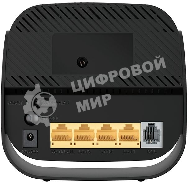 Роутер беспроводной D-Link DSL-2640U/R1A ADSL2+ черный ANNEX А