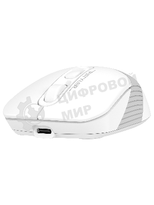 Мышь беспроводная A4Tech Fstyler FB10C белый/серый, 2000 dpi, радиоканал, Bluetooth, USB, кнопки - 4