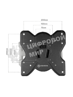 Кронштейн ONKRON M3S для телевизора 17