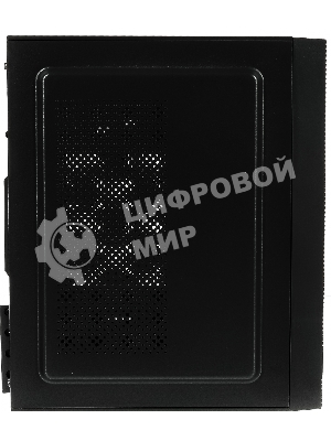 Компьютерный корпус Accord ACC-263B черный без БП mATX 2xUSB 2.0 1xUSB 3.0 audio