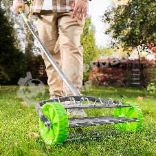 Аэратор газонный Palisad 440х1400 мм, стальной черенок