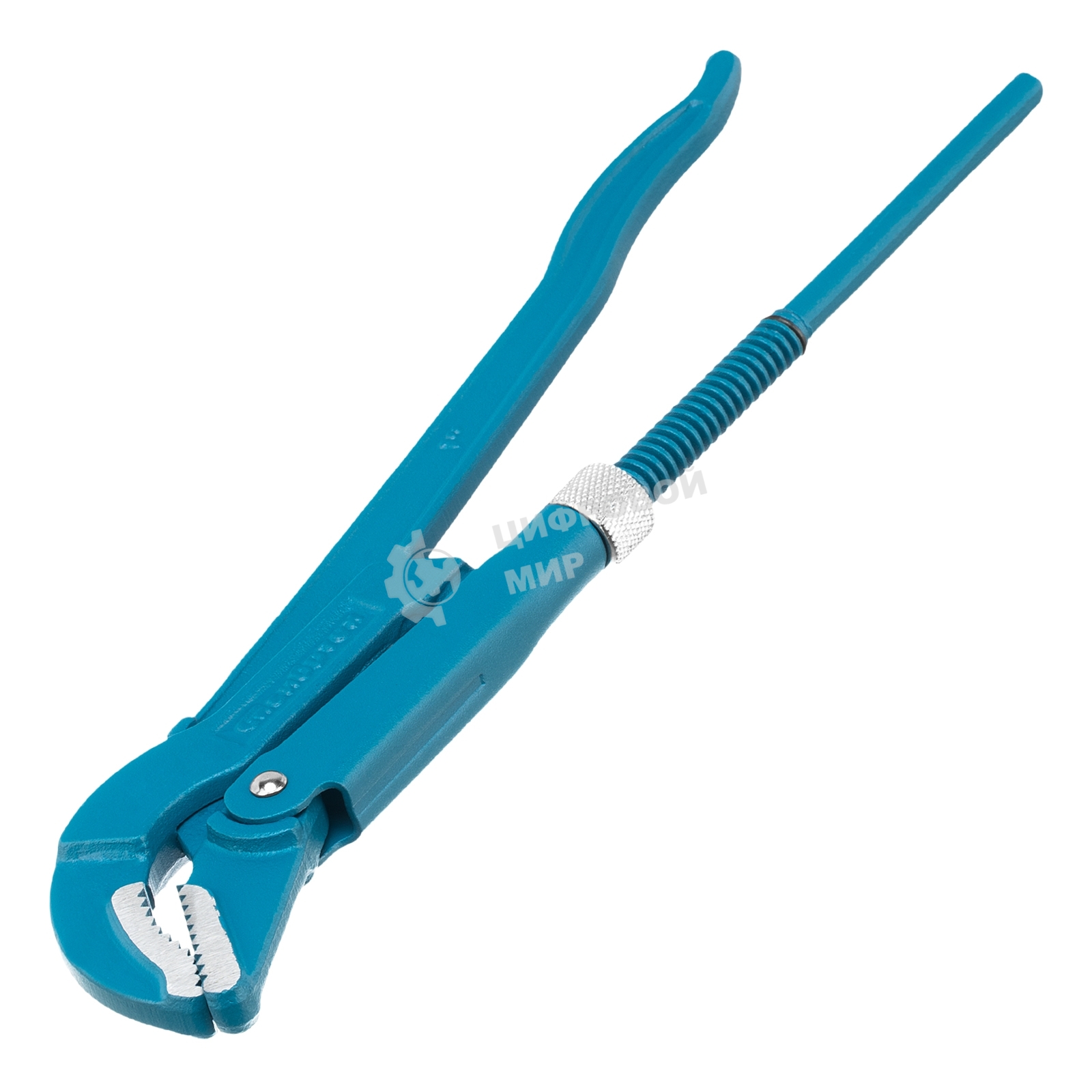 Ключ трубный рычажный Сибртех, 330x25 мм,с изогнутыми губками