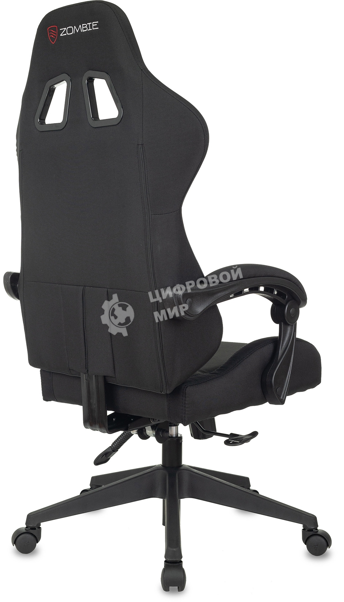Кресло игровое Бюрократ Zombie Predator Neo Black черный, крестов. пластик