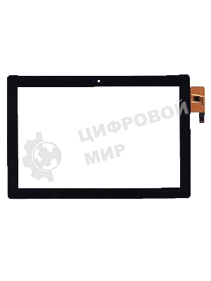 Сенсорное стекло (тачскрин) для Asus ZenPad 10 Z301MFL, черное