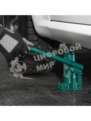 Домкрат гидравлический Сибртех бутылочный, 4т, 180-320 мм