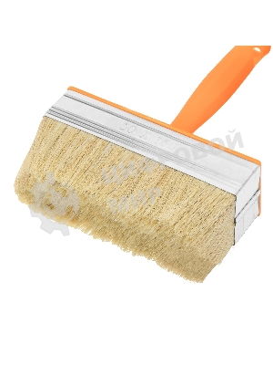 Кисть-ракля Sparta 50х150 мм, натуральная щетина, пластмассовый корпус, пластмассовая рукоятка