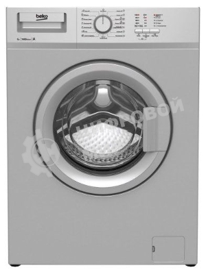 Стиральная машина Beko WRS 55P1 BSS 7320510018 серебристый, загрузка фронтальная 5 кг, 1000 об/мин., класс: А