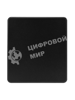 Заглушка Kranz ROUND декоративная с суппортом оникс