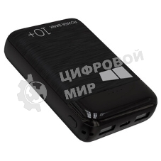Портативный аккумулятор MORE CHOICE (4620202552532) PB19-10 черный - 10000mAh 2USB