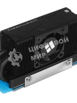 Радиатор для SSD Thermalright HR-10-2280-PRO-BL черный алюминий Ret