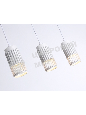 Светильник Ambrella light TN51698/3 WH белый GU10/3 400*60*1120