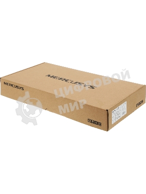Коммутатор Mercusys MS118CP, 16×100 Мбит/с PoE + 2×1 Гбит/с, неуправляемый