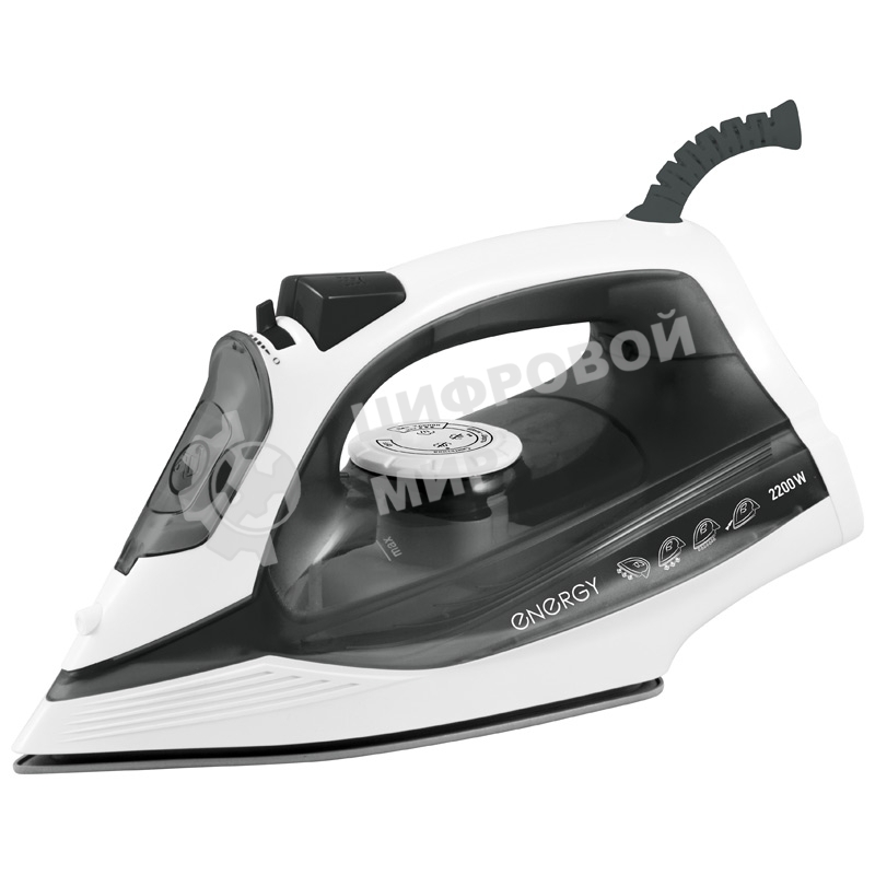 Утюг Energy EN-302 1800-2200 Вт, пар, спрей, пар.удар, самооч., керамическая подошва (270073)