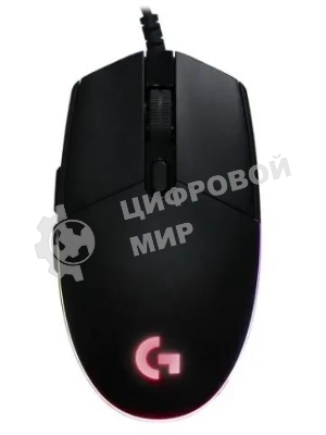 Мышь проводная Logitech G102 LIGHTSYNC черный, 8000 dpi, USB, кнопки - 6
