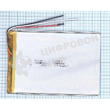 Аккумулятор Li-Pol (батарея) 3x75x110мм 3pin 3.7V/3600mAh