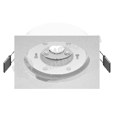 Корпус светильника C8061 SWH белый песок 110*110*H40mm Out2mm GX53