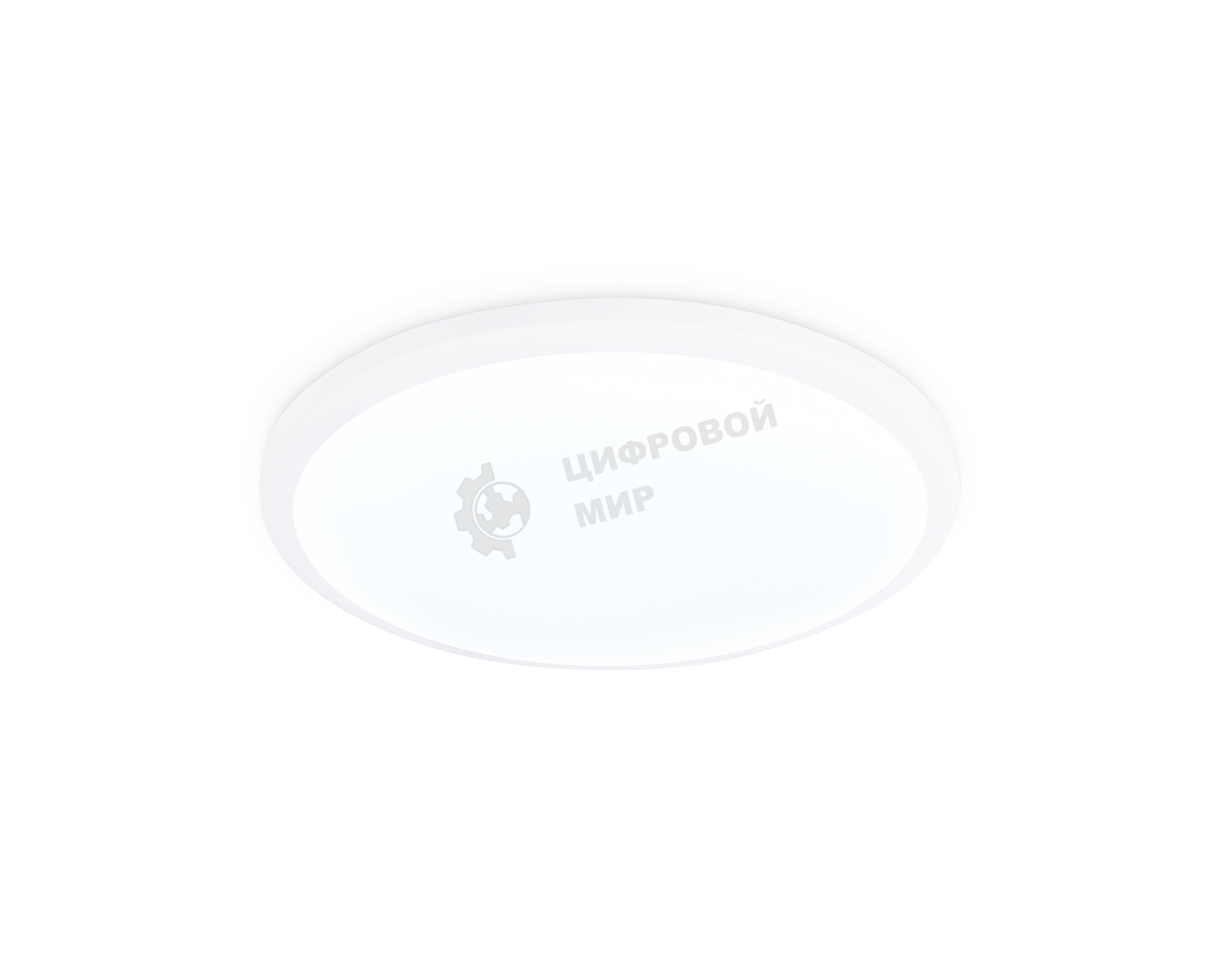 Потолочный светодиодный светильник Ambrella light FZ1230 WH белый IP44 22W 6400К D260*55 (Без ПДУ)