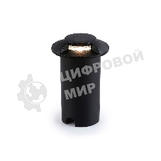 Светильник Ambrella light ST6525 BK черный IP67 LED 4200K 1W D60*93