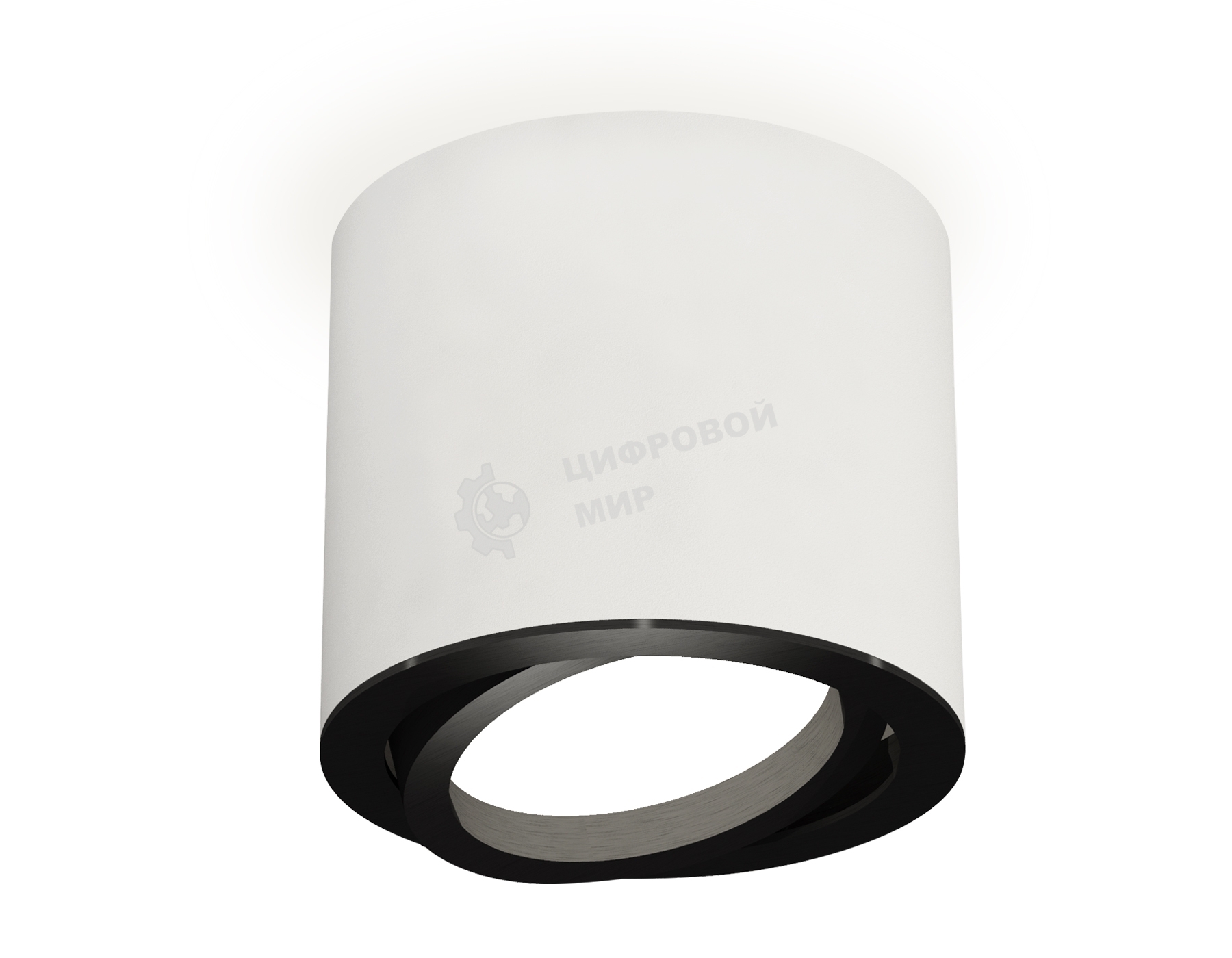 Светильник Ambrella Light XS7401002 SWH/PBK белый песок/черный полированный MR16 GU5.3 (C7401, N7002)