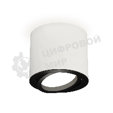 Светильник Ambrella Light XS7401002 SWH/PBK белый песок/черный полированный MR16 GU5.3 (C7401, N7002)