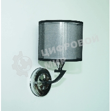 Бра Hiper E27х1х60Вт Черный/хром H025-1