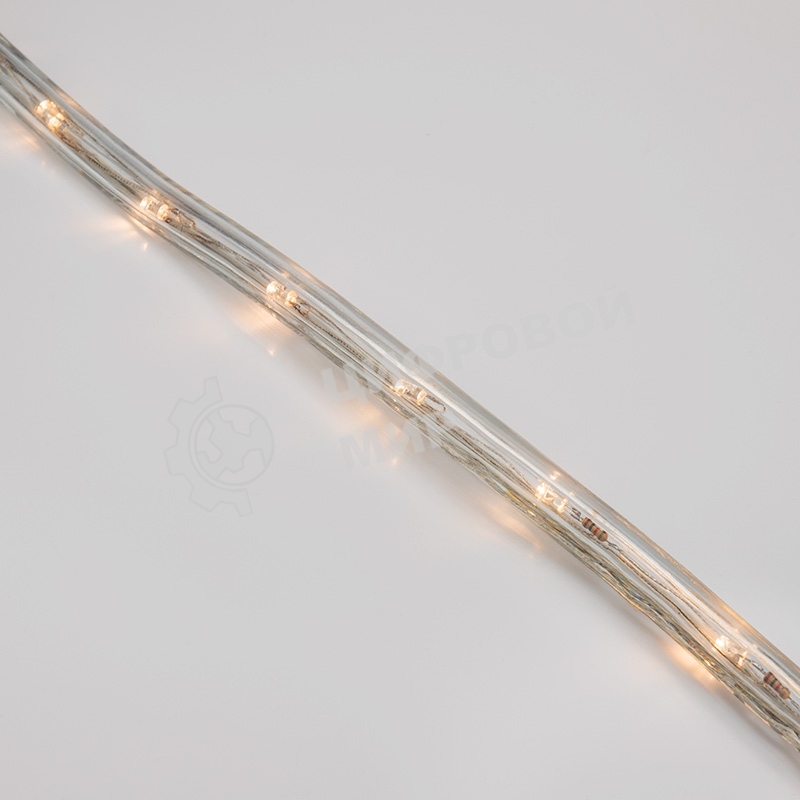 Дюралайт Neon-night LED, свечение с динамикой (3W) - теплый белый, 24 LED/м, бухта 100м