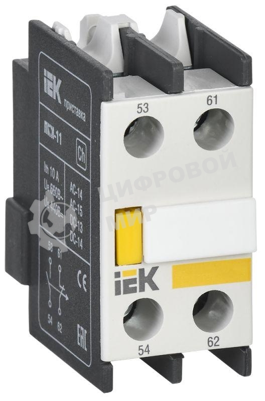 Приставка конт. ПКИ-11 ИЭК KPK10-11