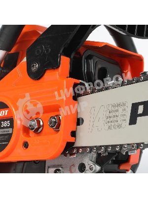 Пила цепная бензиновая PATRIOT PT 385, 38cc, 2.0л.с., шина 14