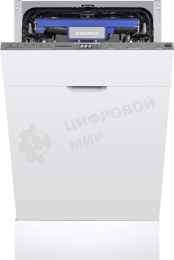 Встраиваемая посудомоечная машина Maunfeld MLP-08PRO, серебристый, 44.8 см, 10 компл., 47 дБ, класс A++