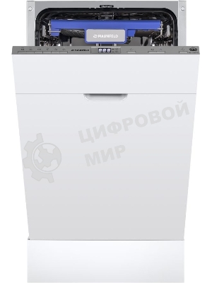 Встраиваемая посудомоечная машина Maunfeld MLP-08PRO, серебристый, 44.8 см, 10 компл., 47 дБ, класс A++