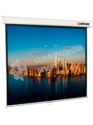 Экран Lumien 203x203см Master Picture LMP-100104 1:1 настенно-потолочный рулонный