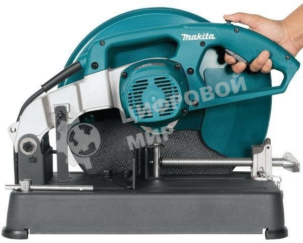 Пилы электрические дисковые, торцовочные Makita LW1401 Пила монтаж,2200Вт,3800об\м,диск-ф355х25.4мм,рез-70х233мм,16.6кг,кор