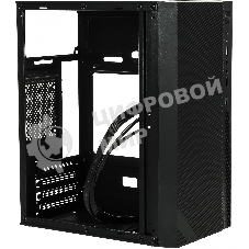 Компьютерный корпус Accord ACC-263B черный без БП mATX 2xUSB 2.0 1xUSB 3.0 audio