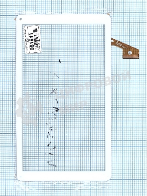 Сенсорное стекло (тачскрин) DH-1012A2-FPC062-V8.0, белое