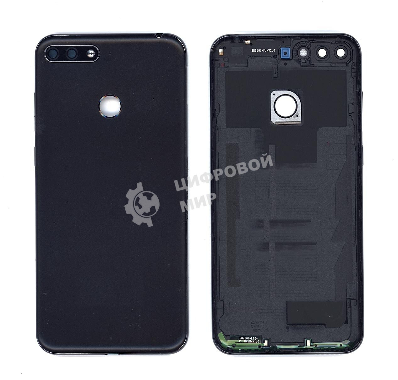 Задняя крышка для Huawei Y6 2018 черный