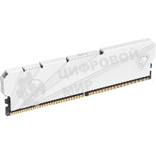 Оперативная память NETAC, DDR4, 16GB (2x8GB), 3200MHz, CL16, DIMM, с радиатором, белый