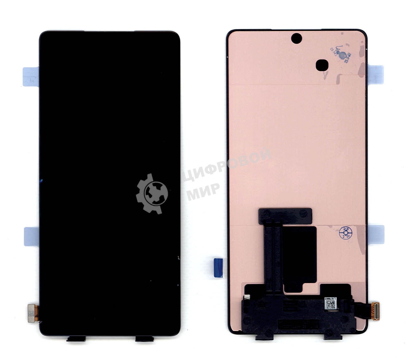 Дисплей для Xiaomi Mi Mix 4 в сборе с тачскрином черный