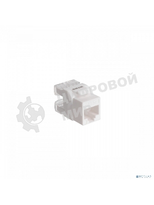 Модуль LANMASTER NTSS-KJ-UTP-RJ45-5E-180-WT информ. KeystoneRJ45 cat.5e UTP белый
